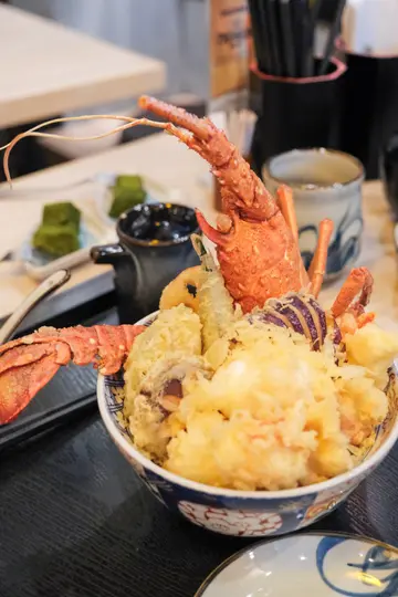 伊勢海老天丼