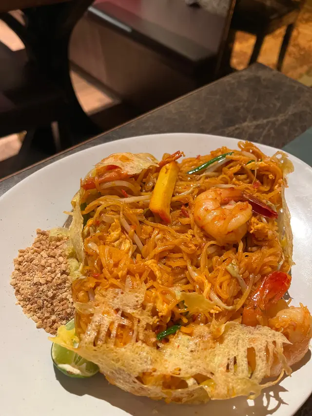 泰式蝦炒金邊粉