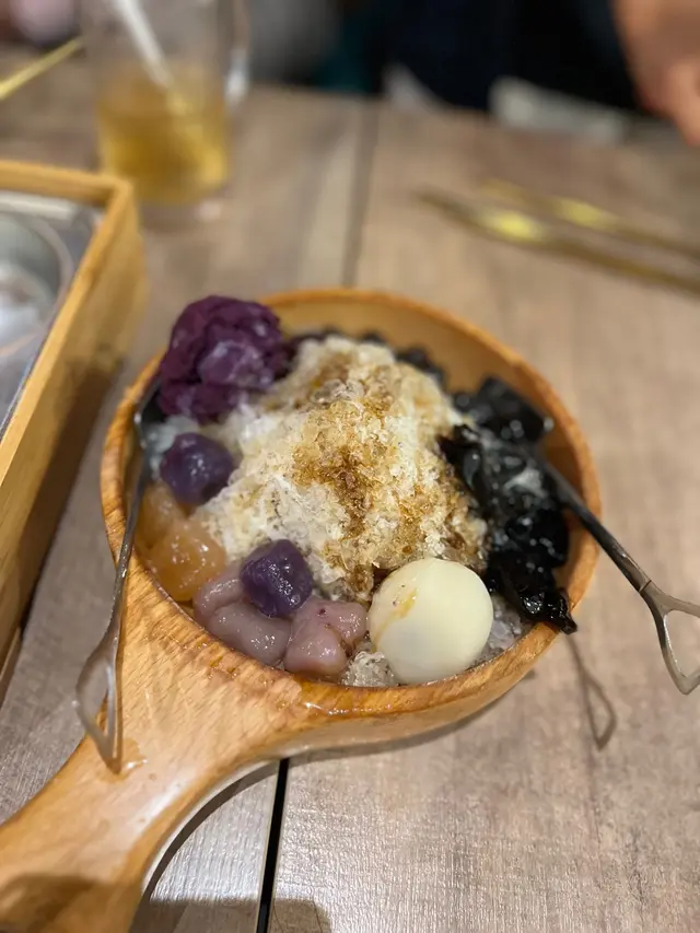 3.6牛乳仙草芋圓大盛
