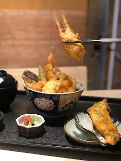 海鮮天丼