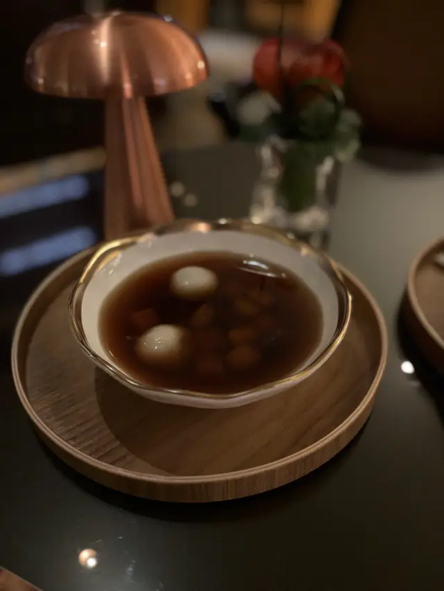 芋圓薑茶麻蓉湯圓