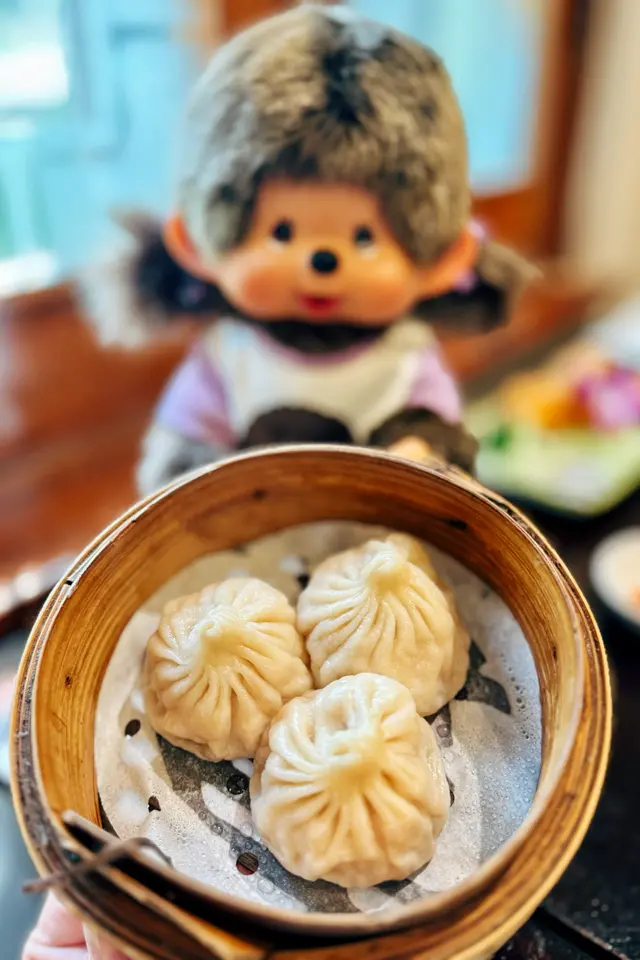 薑汁素肉小籠包