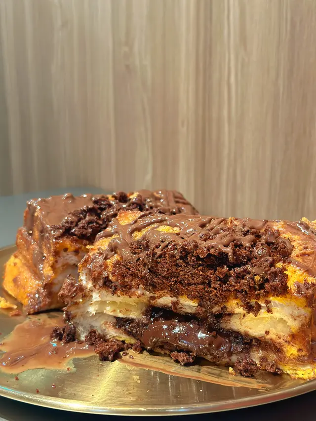 金沙朱古力流心西多士