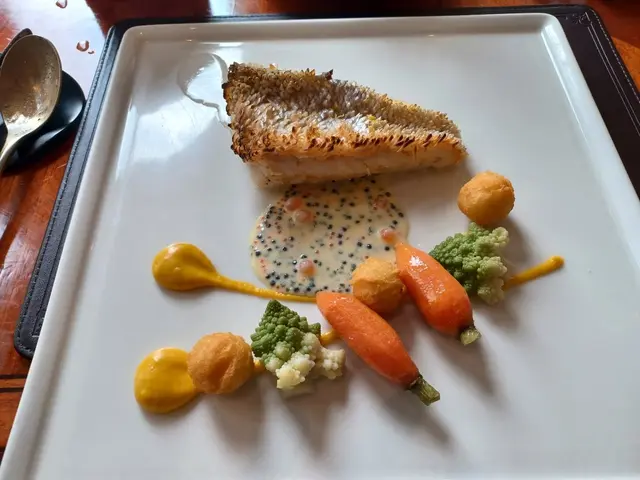 單單一個金目鯛主菜，已達到米芝蓮水準。