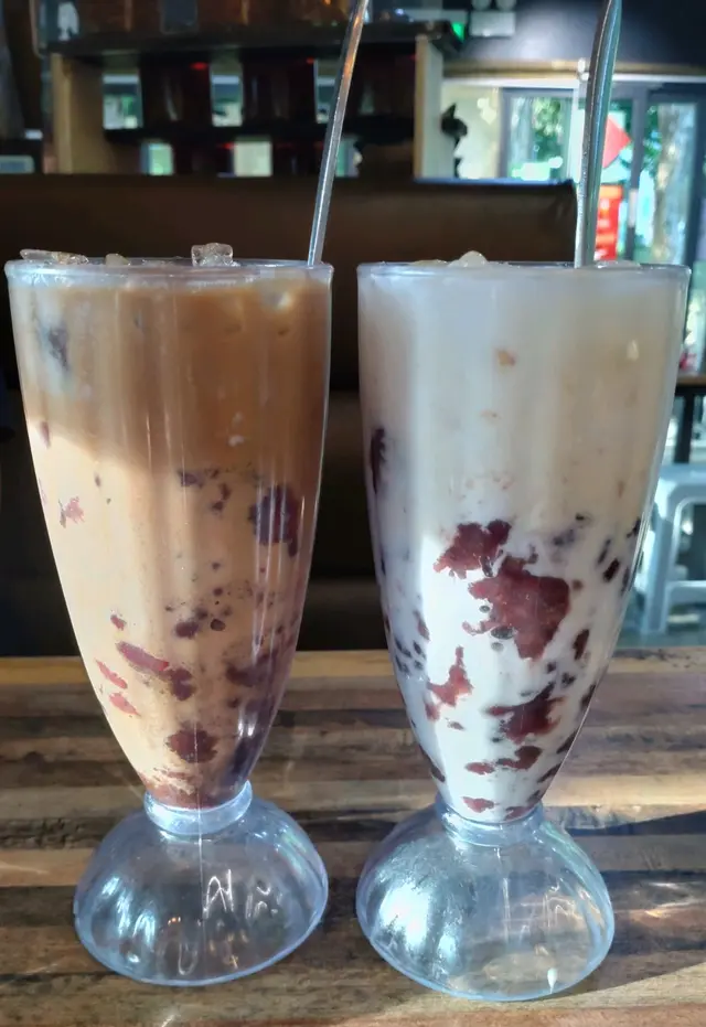 咖啡／奶茶紅豆冰 & 椰汁紅豆冰