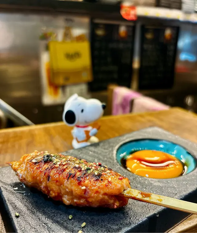 免治雞肉棒配日本初生蛋