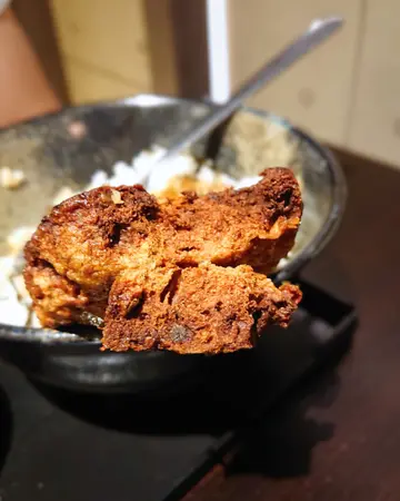 日本汉堡扒丼配兰王生玉子