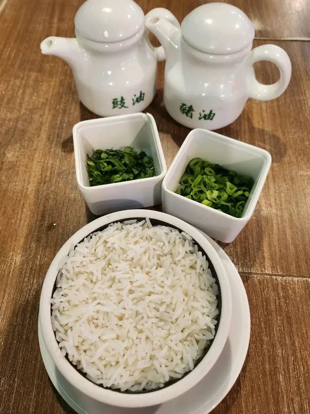 豬油撈飯
