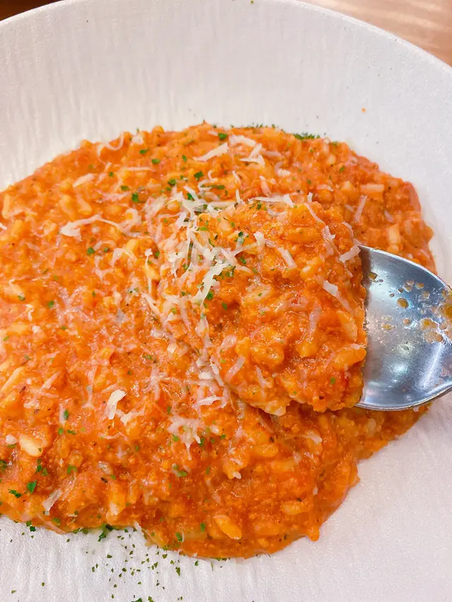 芝士蕃茄肉醬燴意大利飯