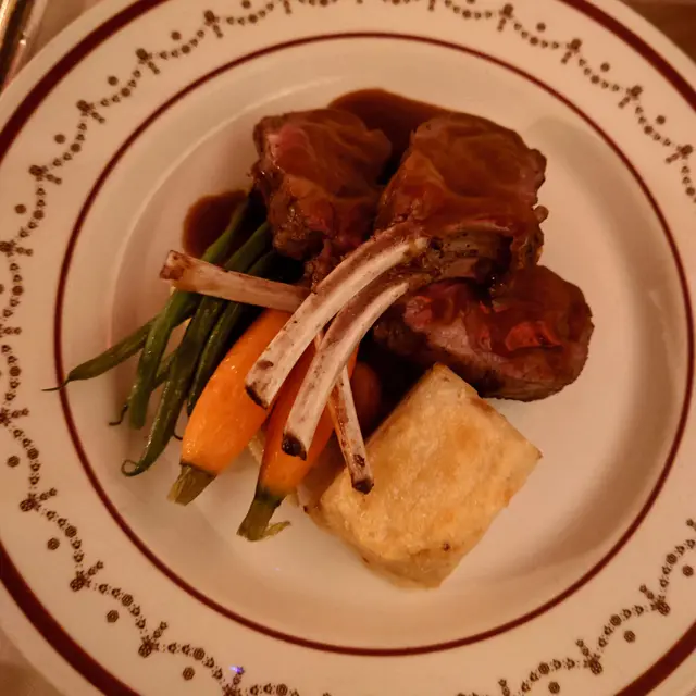 Rack of lamb