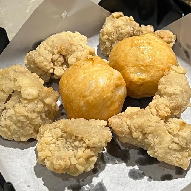 鹽酥雞+炸花枝丸