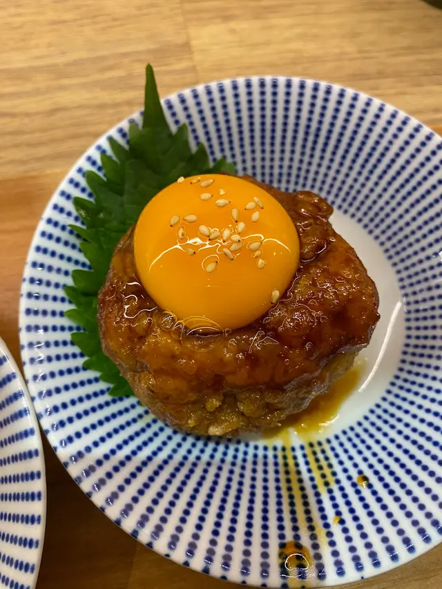 味道👅一般 #團子 #地雞 #月見 #雞團子