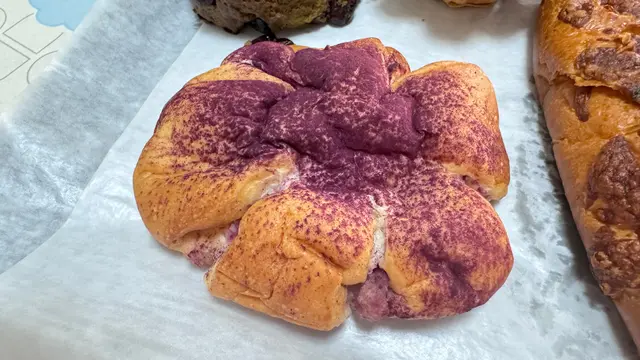 芋泥麻糬包