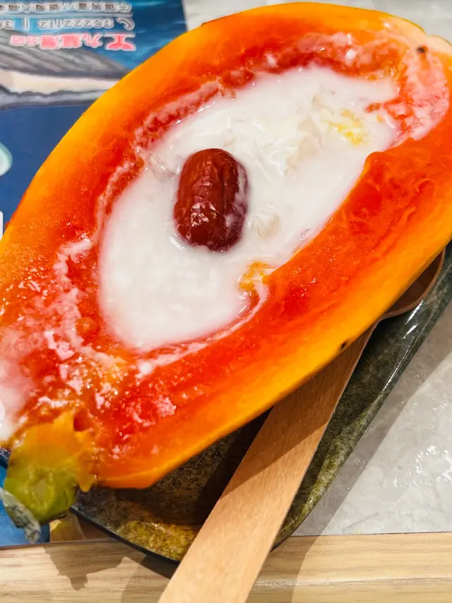 海燕椰汁燉木瓜