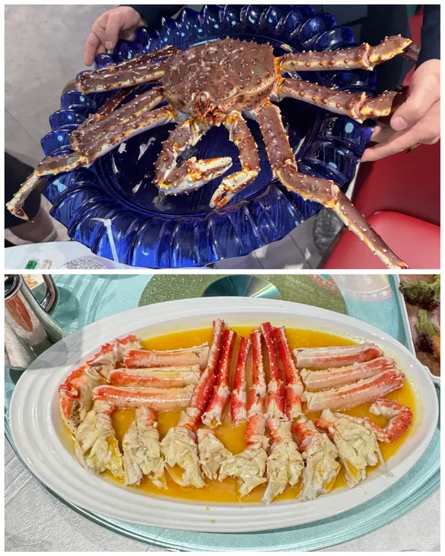 雞油花雕蒸 / 活膏甲羅燒