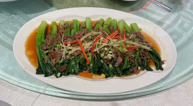 石澳梅菜蒸菜心