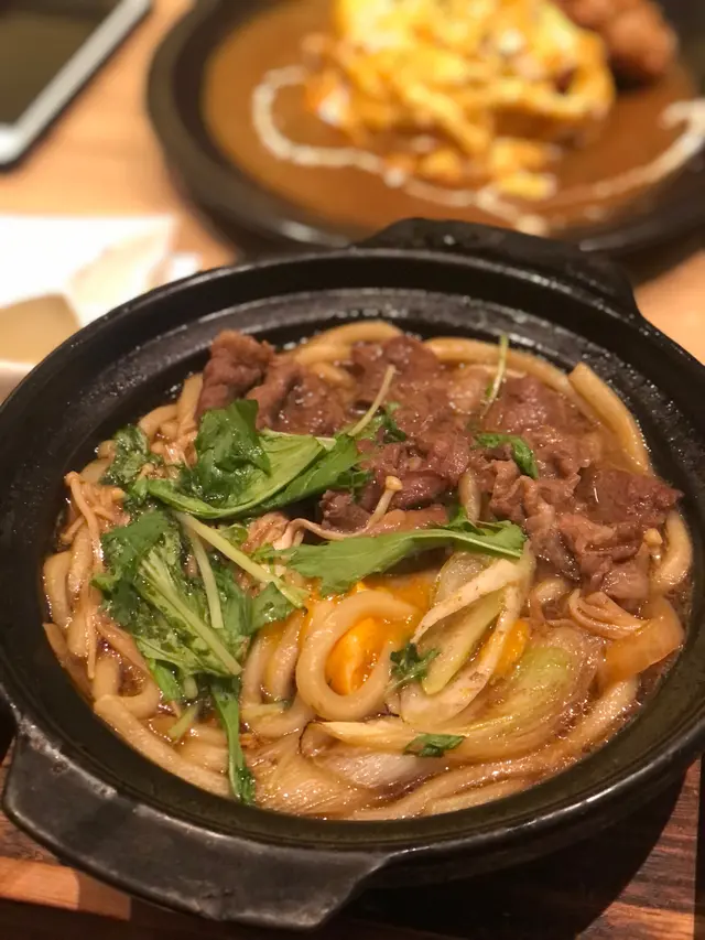 牛肉壽喜燒烏冬