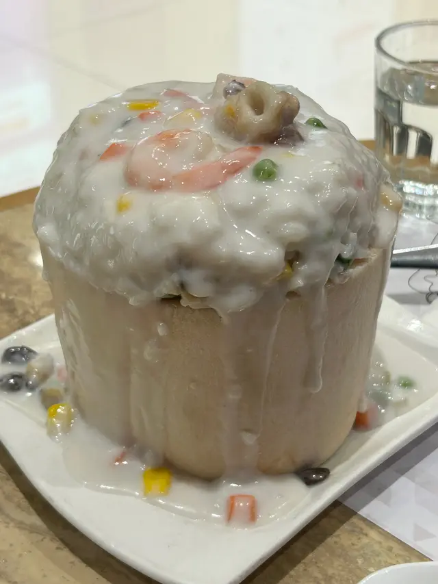 #椰青海鮮焗飯 #越南菜