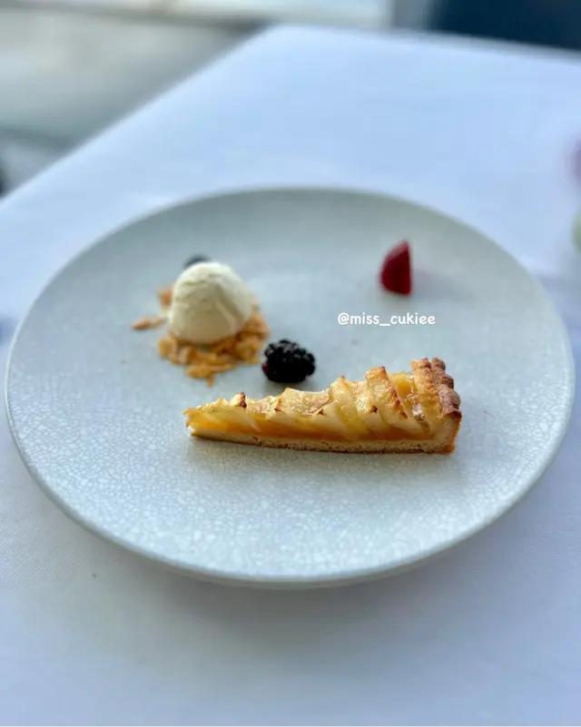 蘋果撻伴雲尼拿雪糕