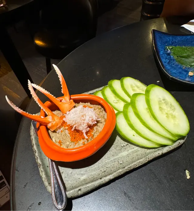 松葉蟹肉甲羅燒