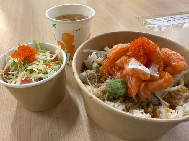 三文魚魚生飯