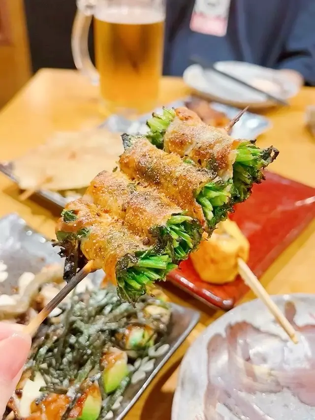 麻辣豚肉芫荽卷