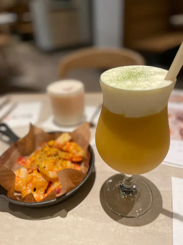 芒果茉莉茶忌廉芝士奶蓋