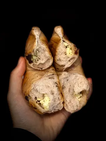 蓝莓乳酪贝果