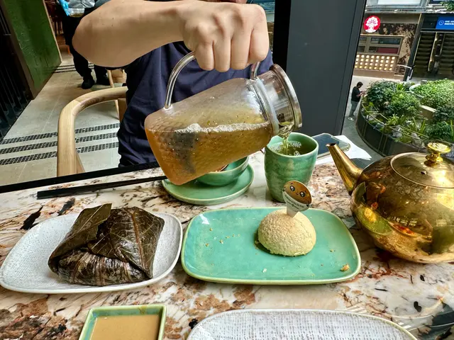 冷泡人蔘烏龍茶