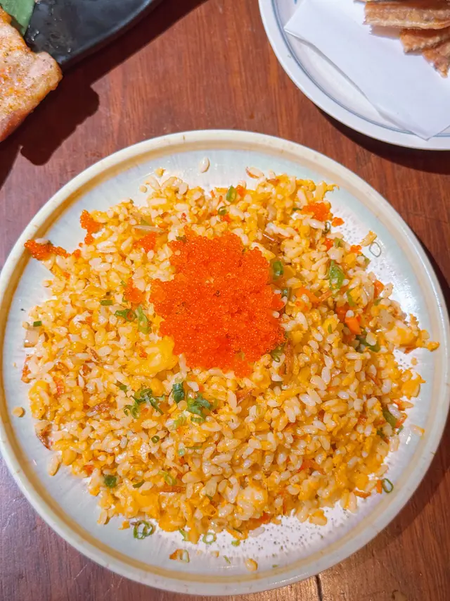 櫻花蝦蟹籽炒飯