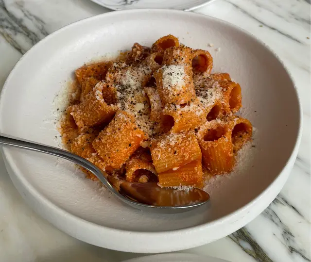 CALAMARATA PASTA, Lobster Ragout, Bagna Cauda, Taralli 