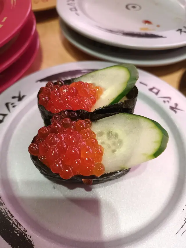 三文魚子軍艦