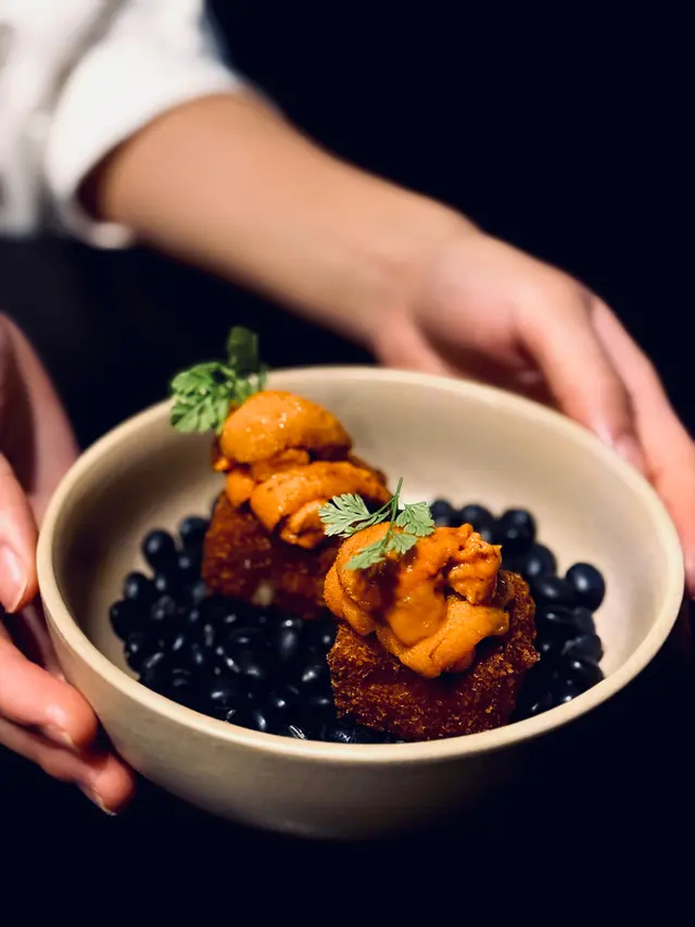Uni Lobster Bisque Arancini