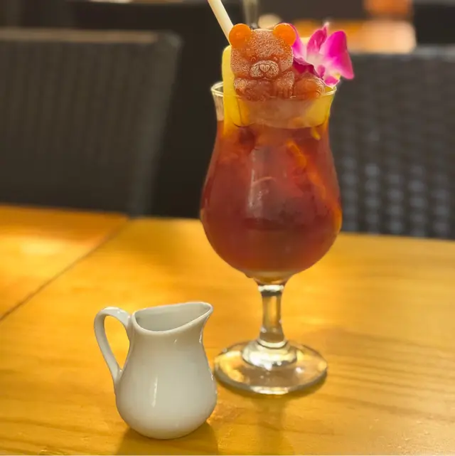 冰震卡通泰檸檬茶