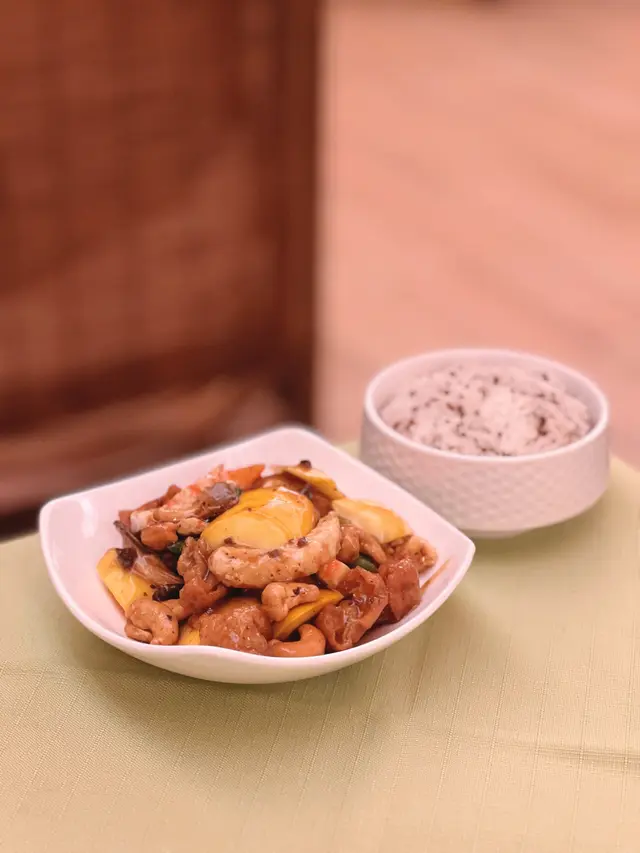 香椿花錦繡配藜麥飯