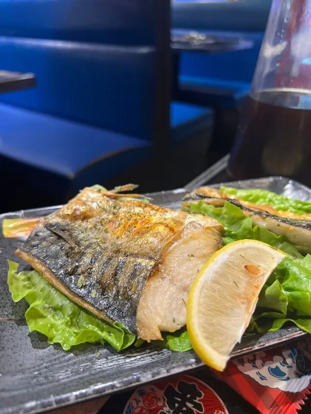 鹽燒鯖魚