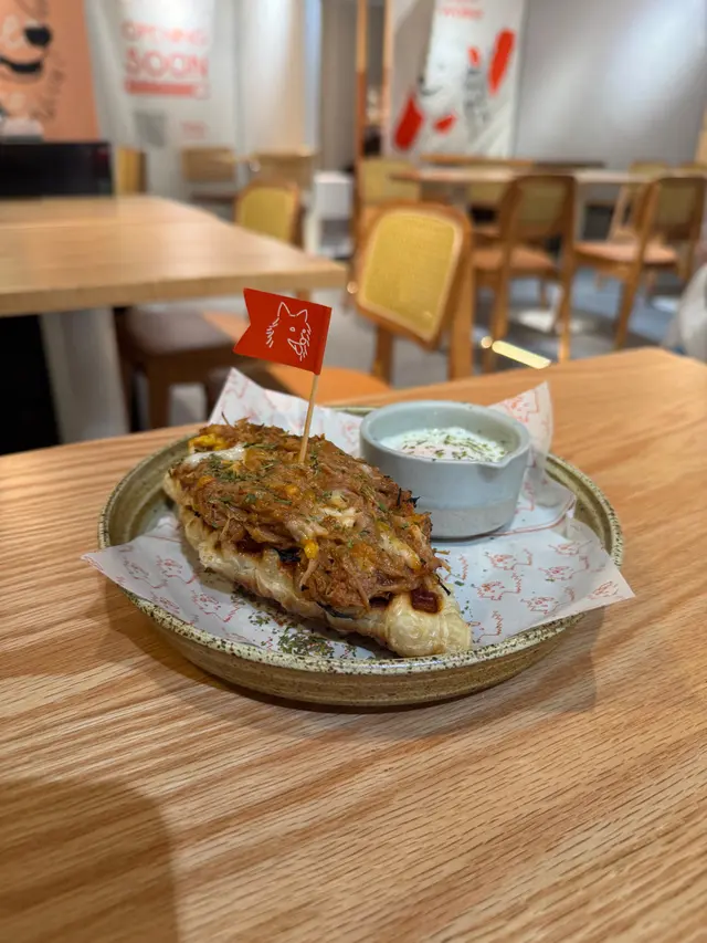 Croffle 幾脆嘅調味幾出色,但係調味蓋過咗croffle 香