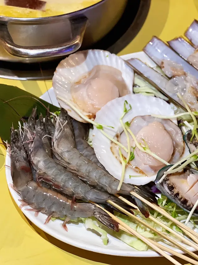 日本扇貝 & 海中蝦