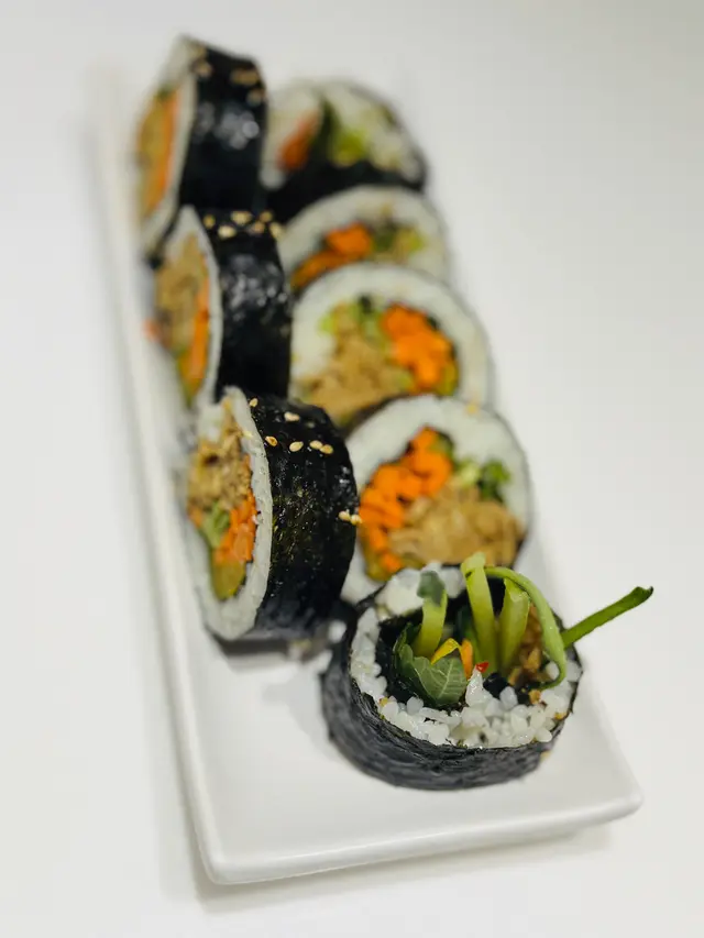 牛肉  紫菜包飯