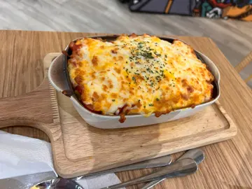 鲜茄焗猪扒饭