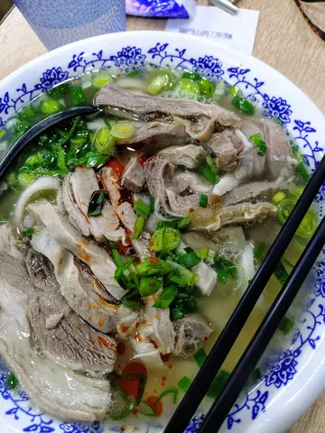 清燉羊肉刀削麵,好正!