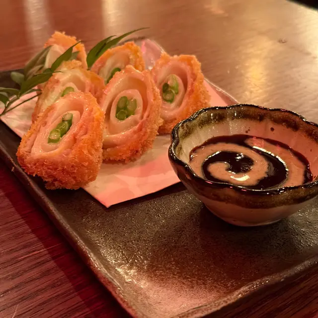 吉列黑豚芝士竹輪卷