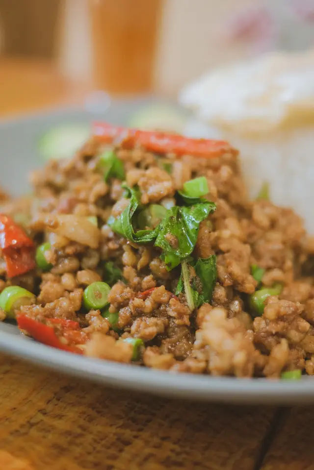 香葉肉碎煎蛋飯