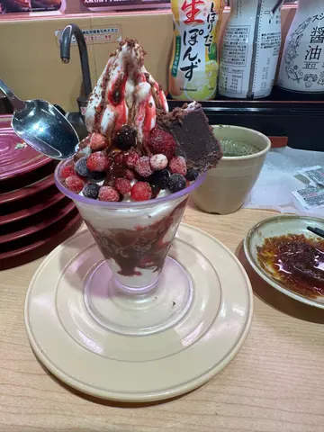 朱古力香莓芭菲