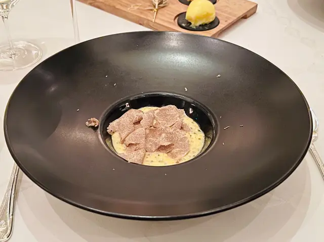 Alba White Truffle on Scrambled Egg