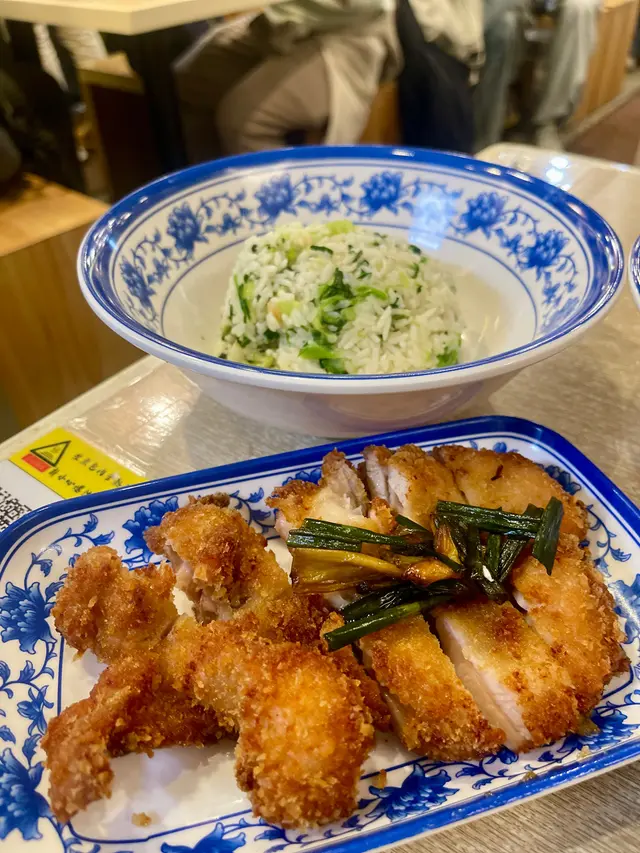 蔥油雞扒菜飯
