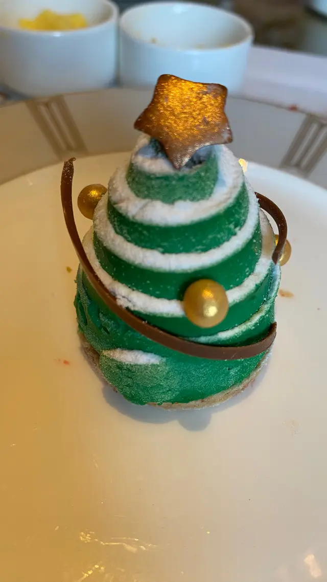 聖誕樹甜點