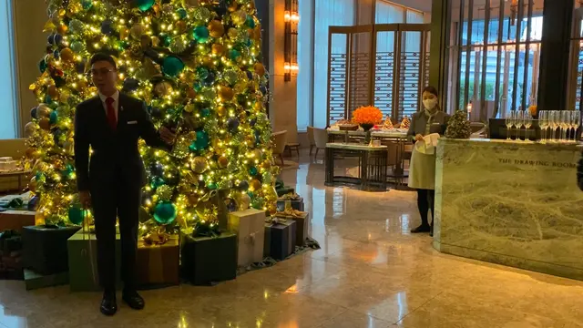 St Regis 開香檳儀式