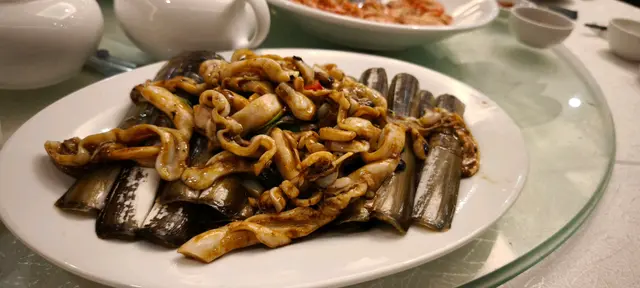 豉椒炒蟶子