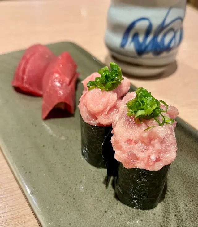 葱呑拿魚蓉軍艦